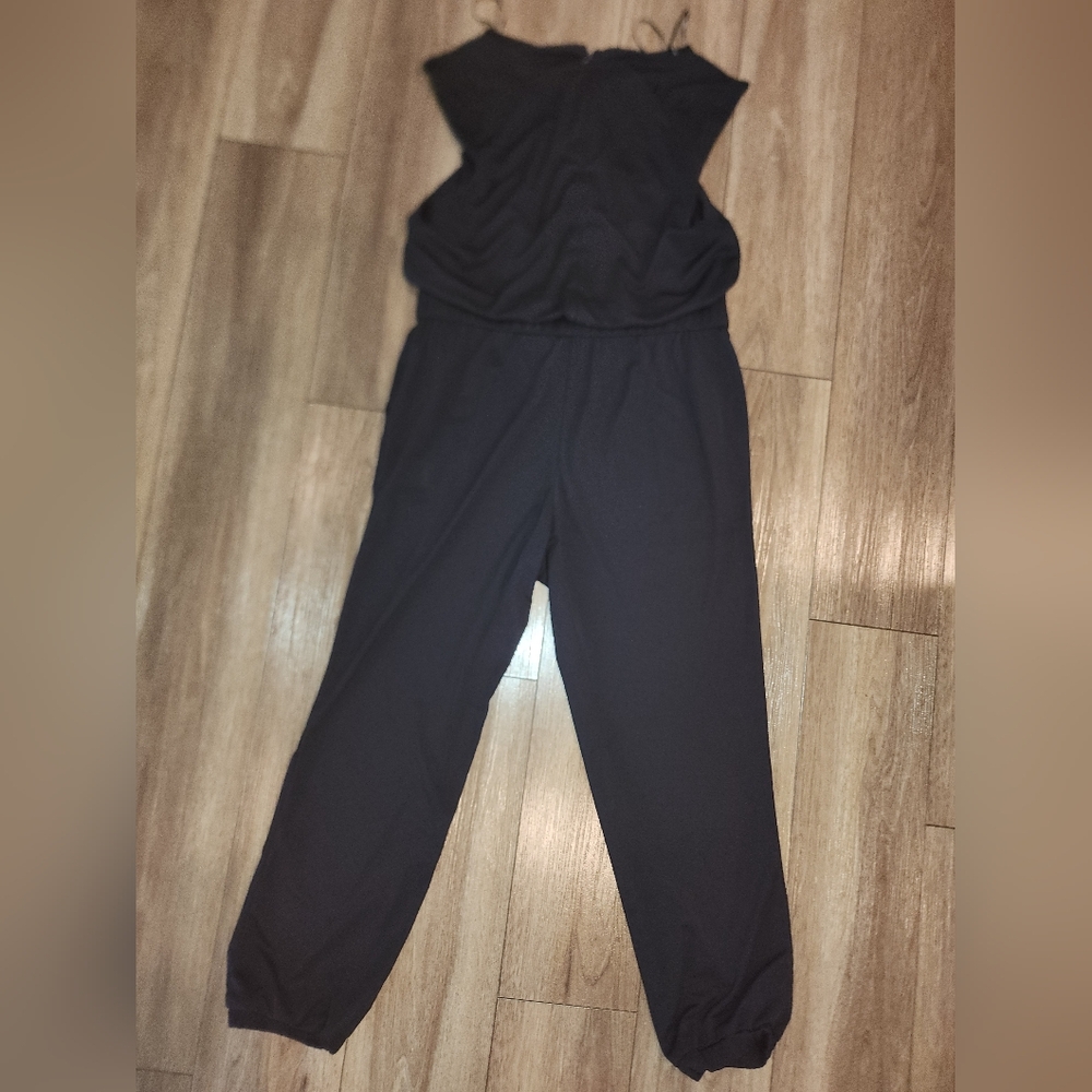 DKNY JUMPSUIT NAVY BLUE SIZE L